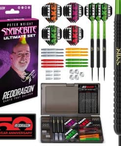 Set de Dardos RED DRAGON Peter Wright Snakebite Ultimate de