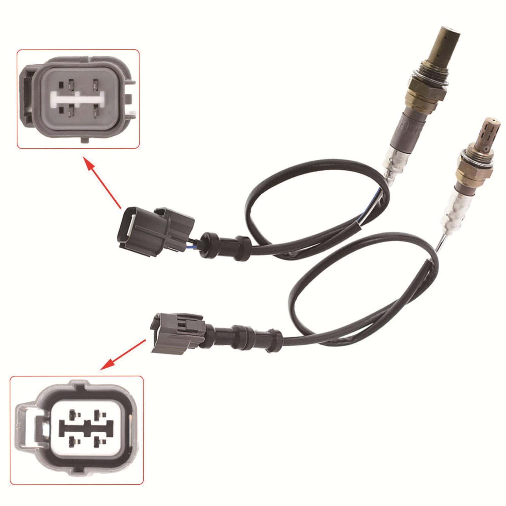 WFLNHB 2Pcs O2 Sensor de Oxígeno 250-24429 250-54013 - Imagen 3