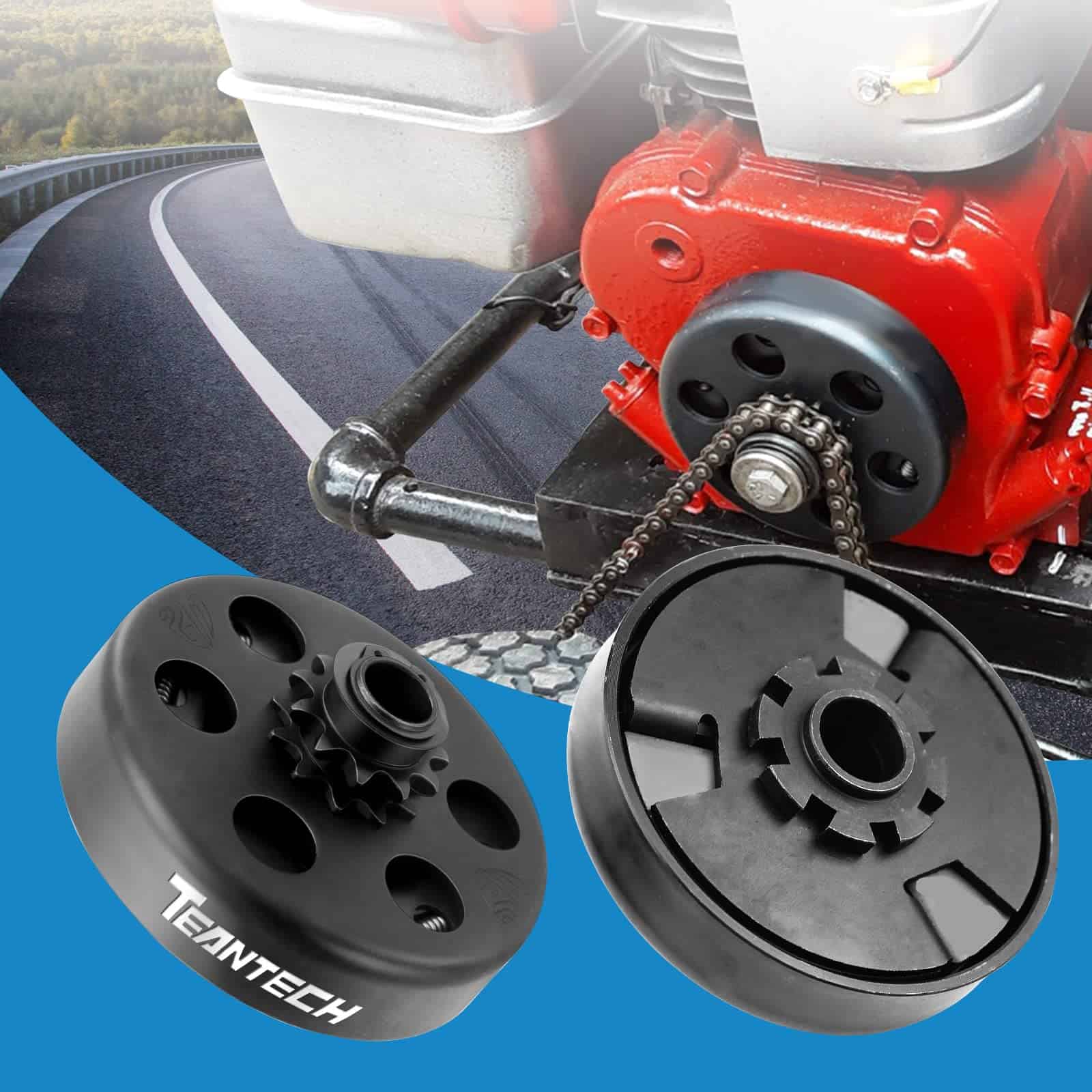 Embrague de Go Kart 5/8 Bore 35 Cadena 11 Diente Piñón para - Imagen 5