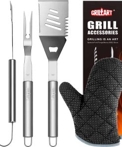 Juego de utensilios para parrilla GRILLART - 3 piezas de