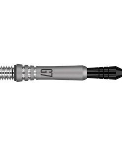 Shaft de Titanio Phil Taylor Power para Dardos, Gris, Corto