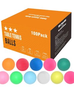 Pelotas de Ping Pong meizhouer 100 Paquete: Coloridas 3