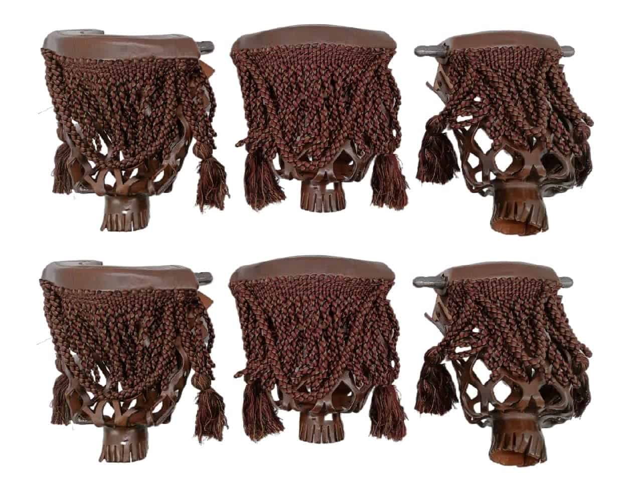 Bolsillos de Mesa de Billar de Cuero Joy, -Nogal Oscuro - Imagen 3
