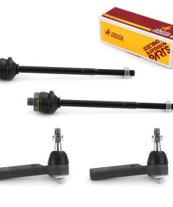 Kit de 4 piezas de extremo de barra de -Gris