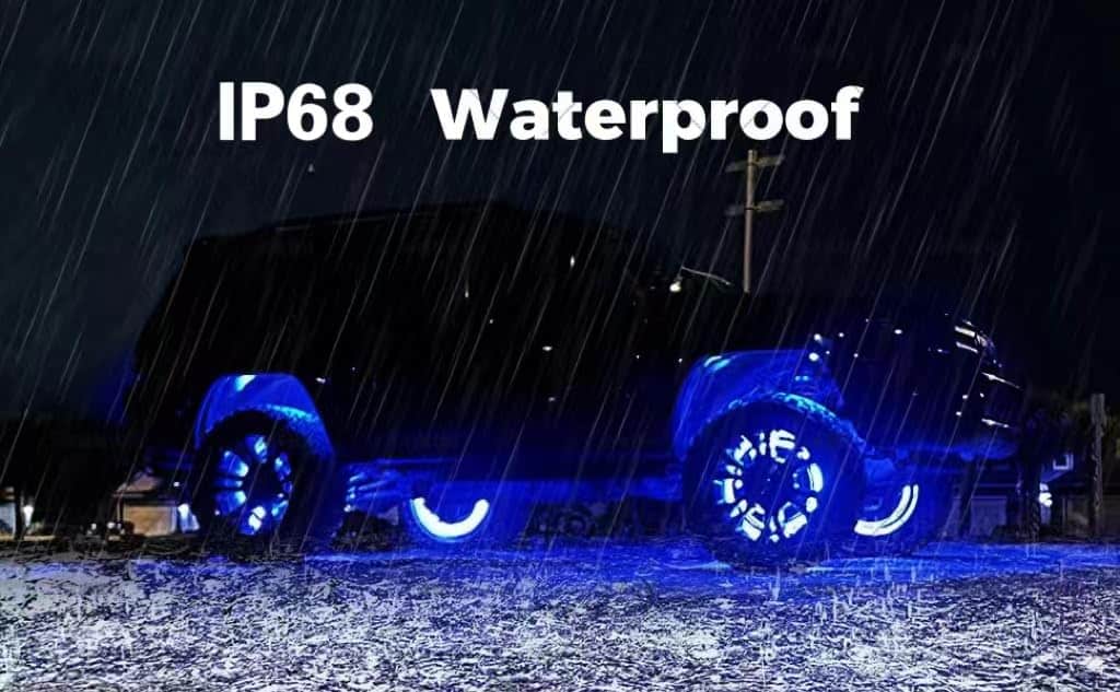 Luces de aro de rueda Sando Tech Triple Row 17.5'' de Color - Imagen 3