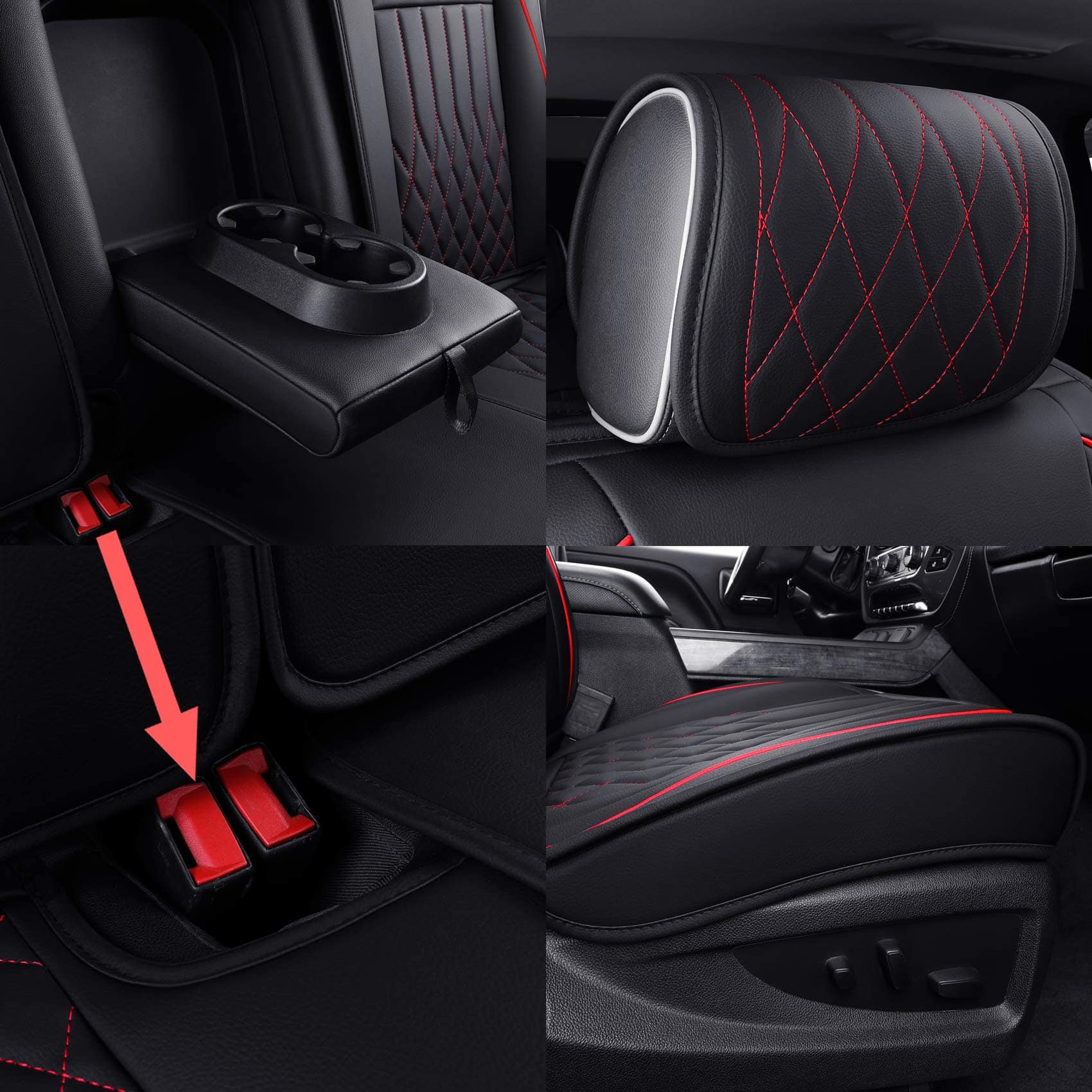 Fundas de Asiento para Auto Aierxuan Chevy Silverado GMC - Imagen 6