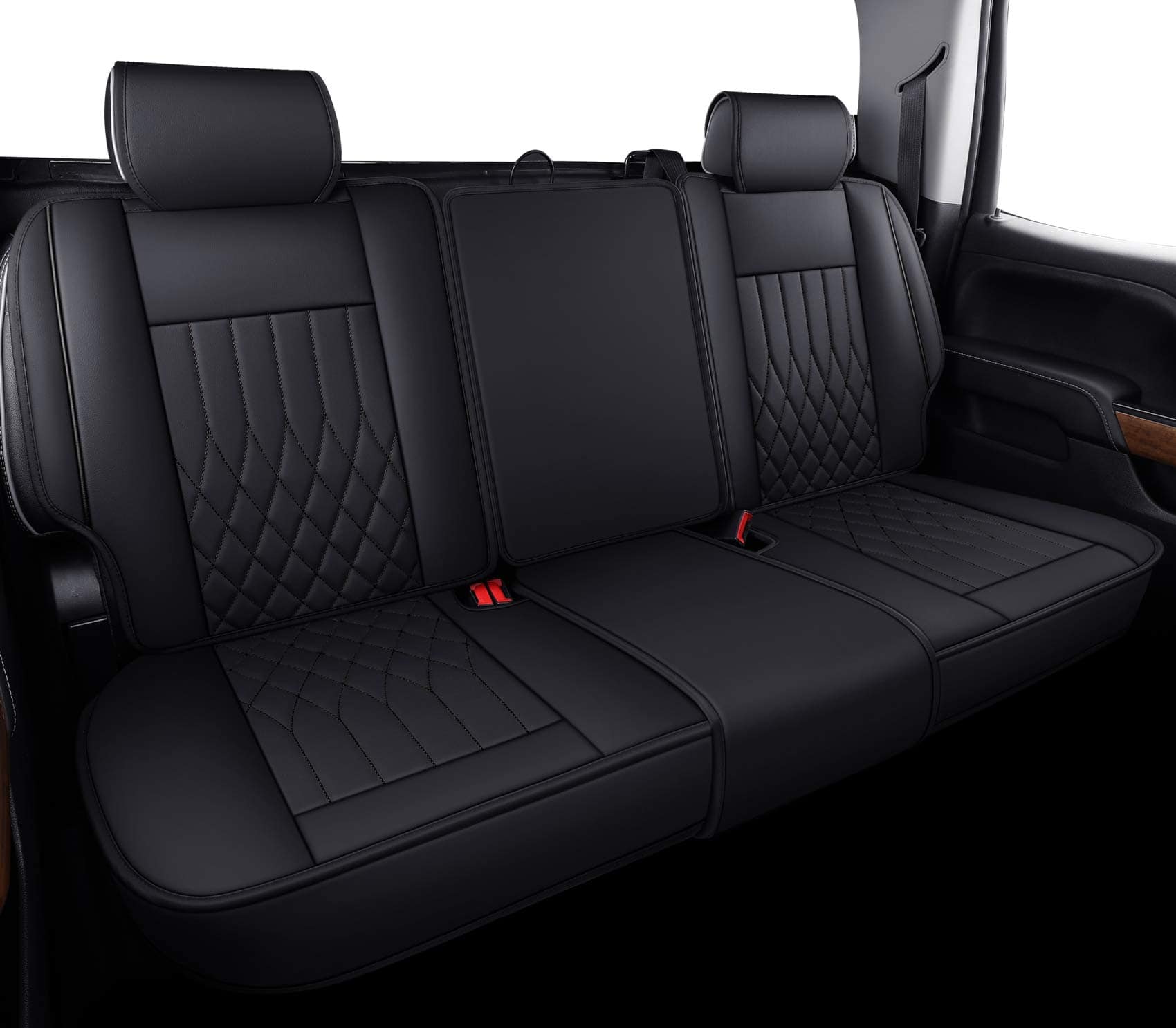 Fundas de asiento para automóvil Aierxuan -Negro - Imagen 4