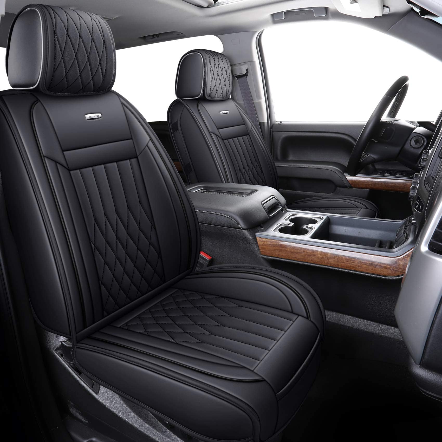 Fundas de asiento para automóvil Aierxuan -Negro