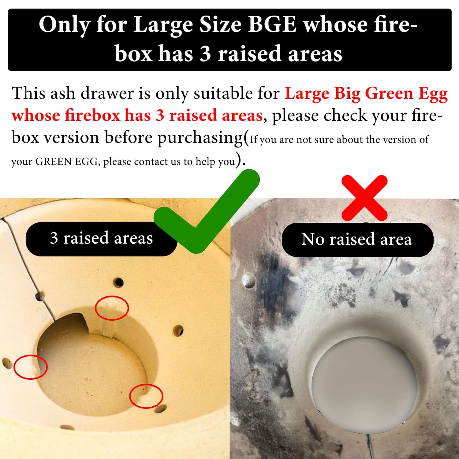 Upgrade Ash Catcher Slid Out Ash Drawer for Big Green Egg - Imagen 6