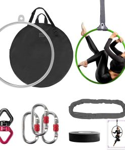 DASKING Aerial Hoop 85cm/90cm Aerial Ring Set Prueba de