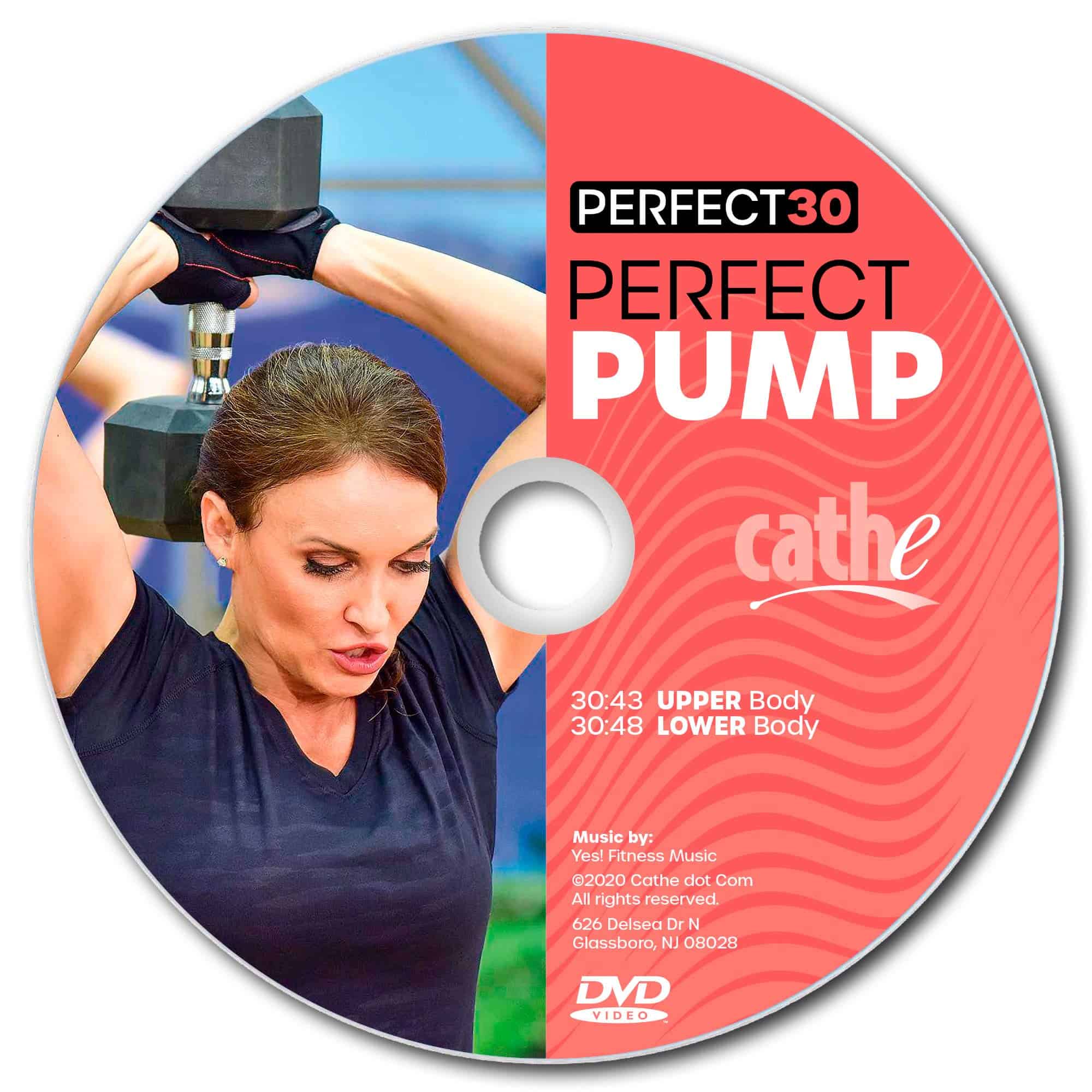 Cathe Perfect 30 Perfect Pump Upper & Lower Body DVD de - Imagen 4