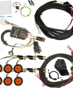 MCSADVENTURES Kit de señal de giro y claxon Plug and Play