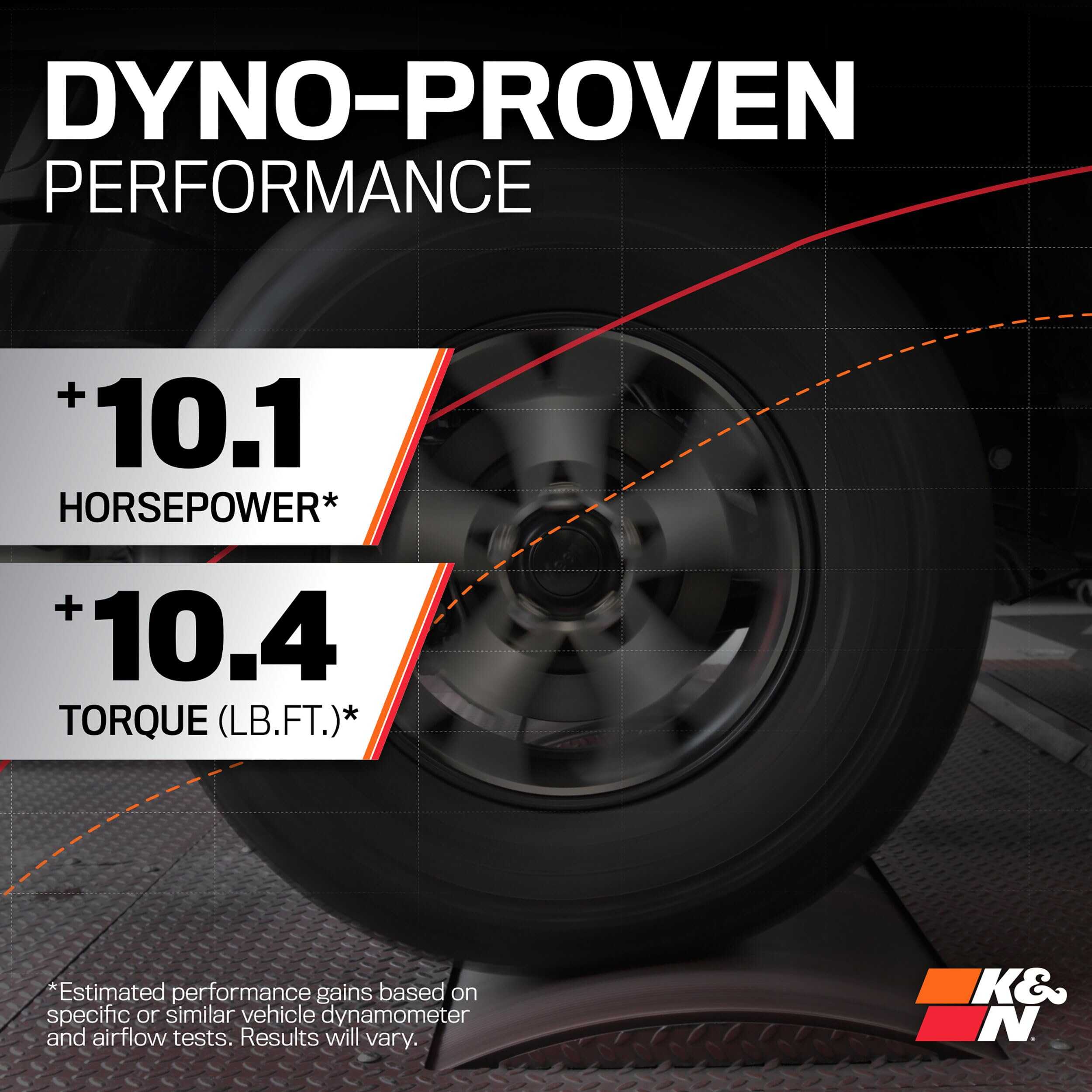 Kit de admisión de aire frío K&N: Alto rendimiento, Aumento - Imagen 4