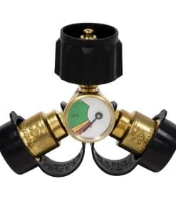 Dumble Adaptador de Tanque de Propano Divisor de Línea de