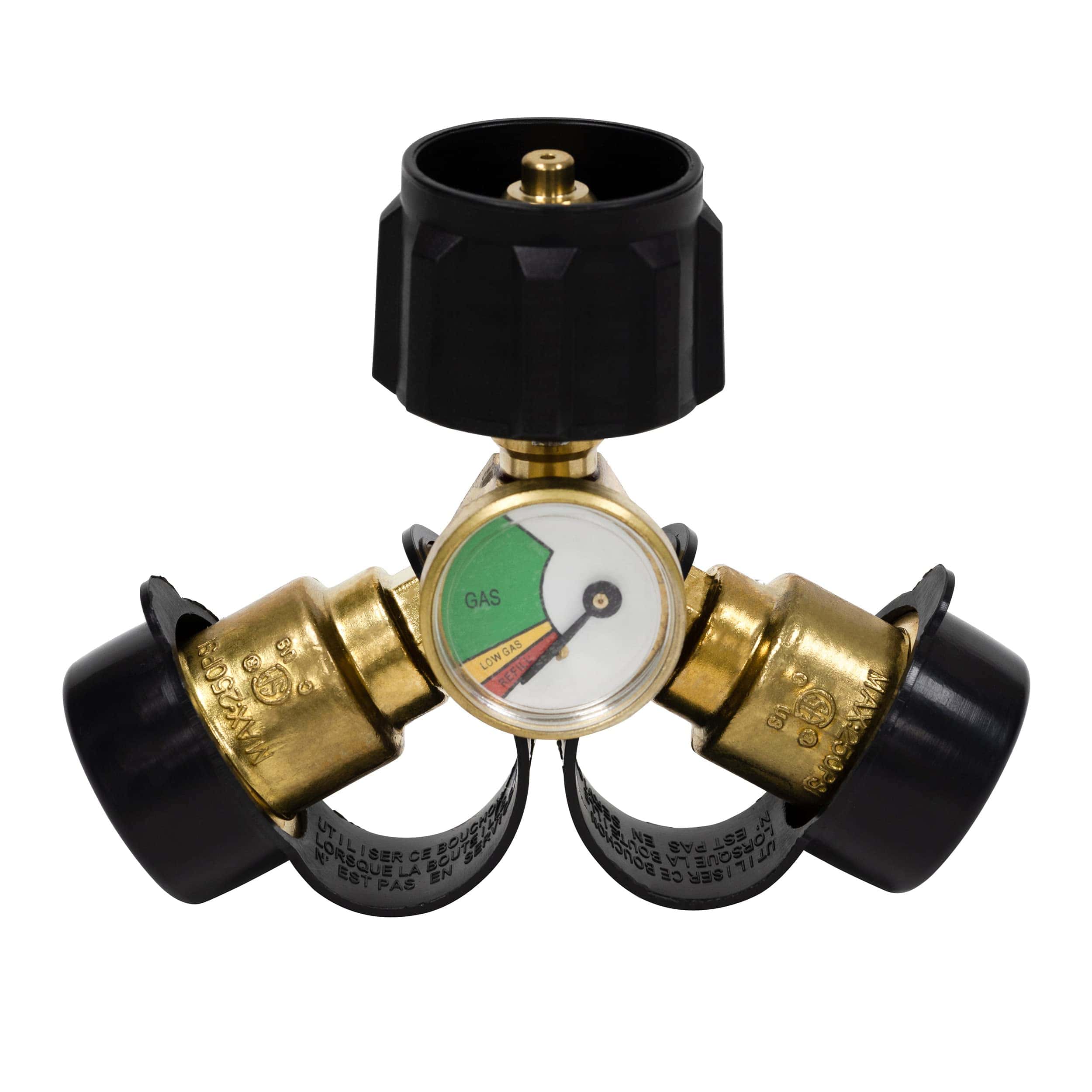 Dumble Adaptador de Tanque de Propano Divisor de Línea de