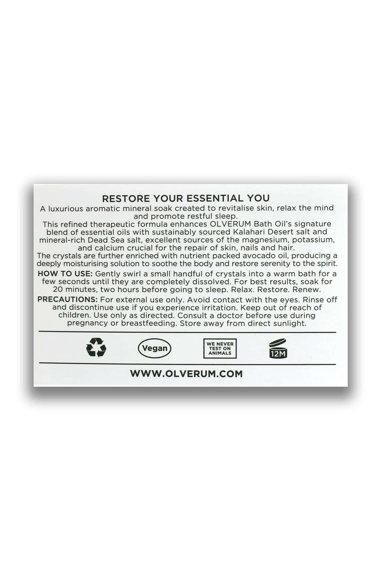 Sales de baño OLVERUM naturales | Baño de minerales de - Imagen 7