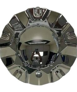 Tapa central de la llanta de rueda cromada Akuza