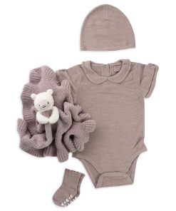 Barefoot Dreams CozyChic Ultra Lite Eyelet -Faded Rose