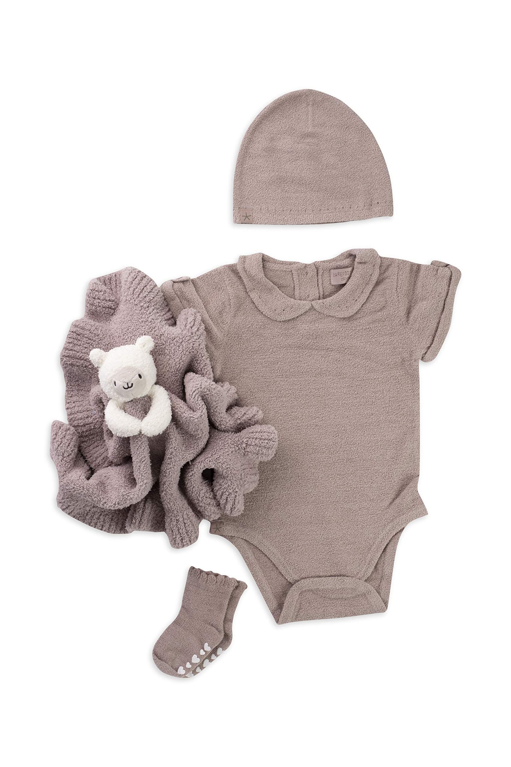 Barefoot Dreams CozyChic Ultra Lite Eyelet -Faded Rose