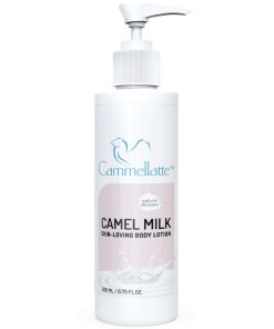 Loción Corporal de Leche de Camello Cammellatte. Hidratante