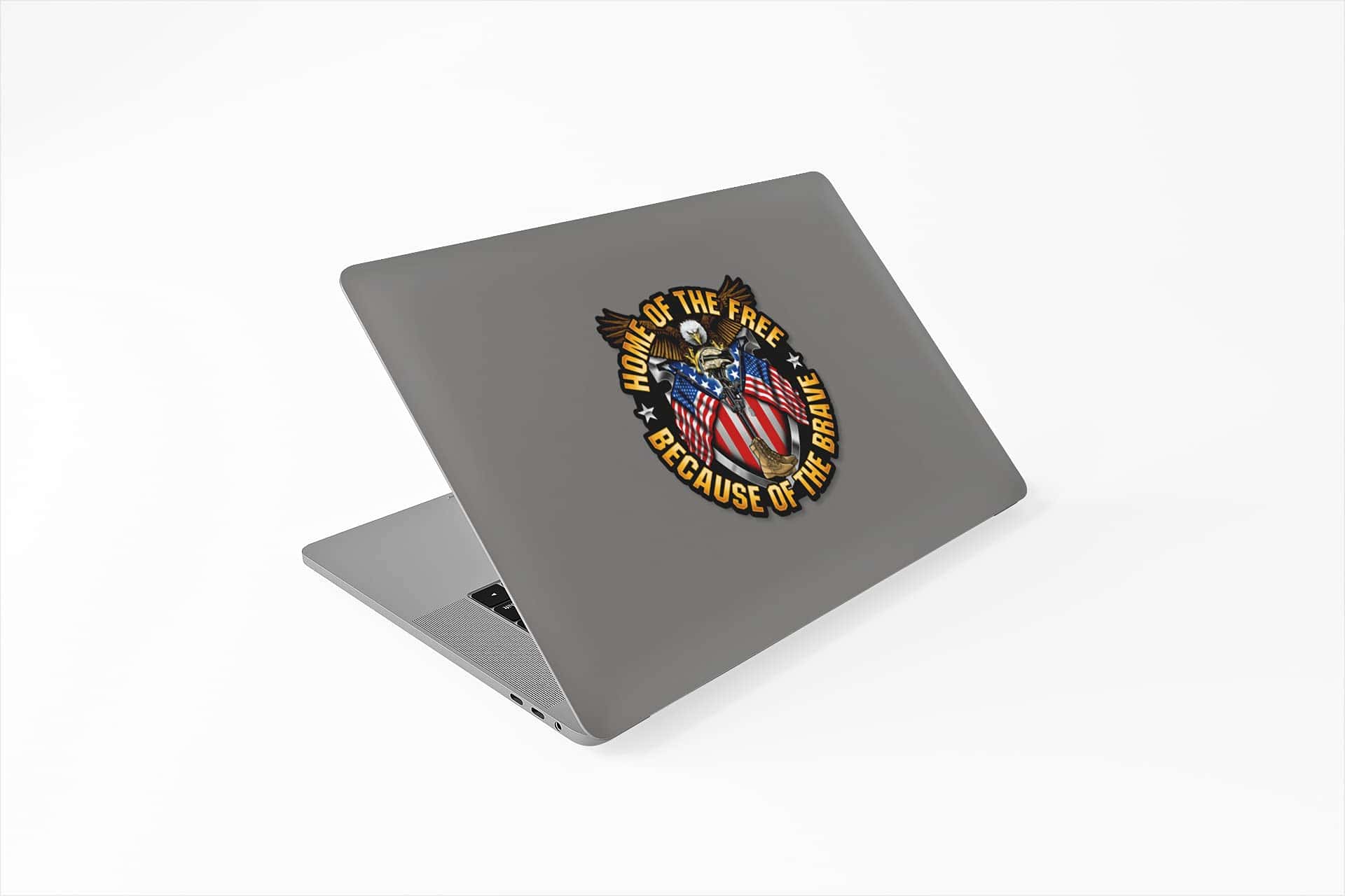 Calcomanía patriótica Skull Society Home of The Free, - Imagen 6