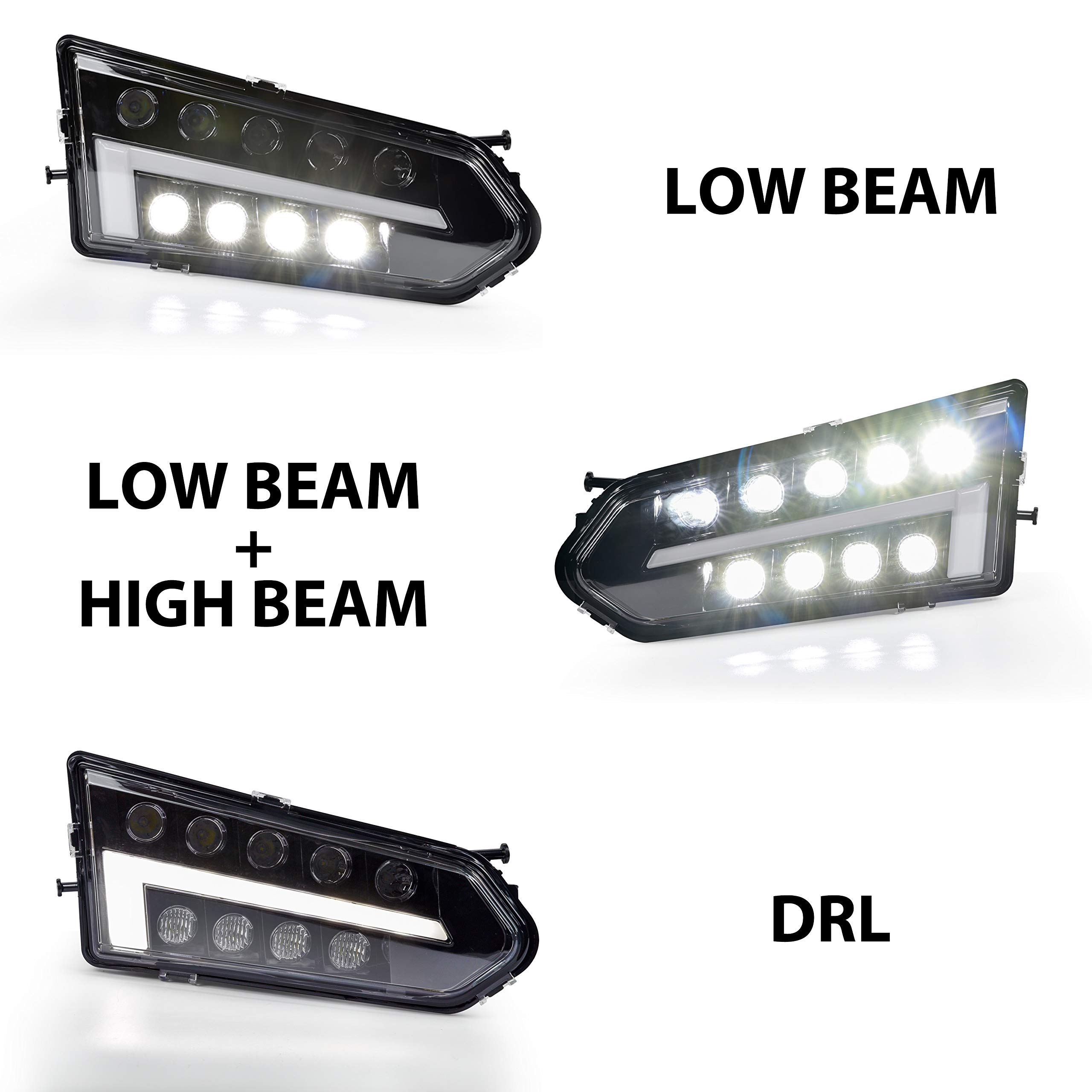 Ensamblaje de faros LED SAUTVS Ranger, luz delantera LED - Imagen 3