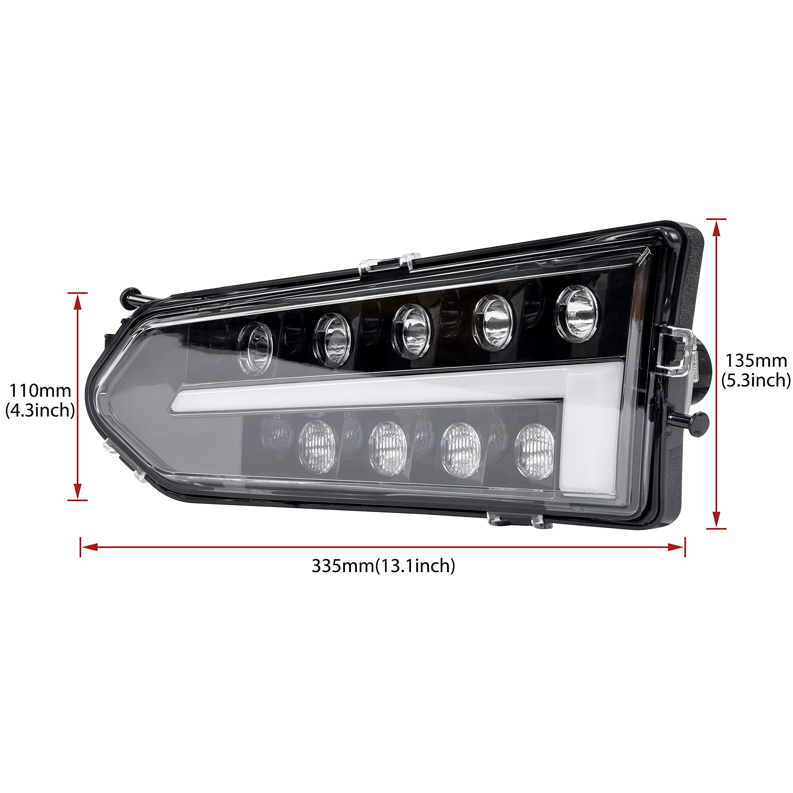 Ensamblaje de faros LED SAUTVS Ranger, luz delantera LED - Imagen 8