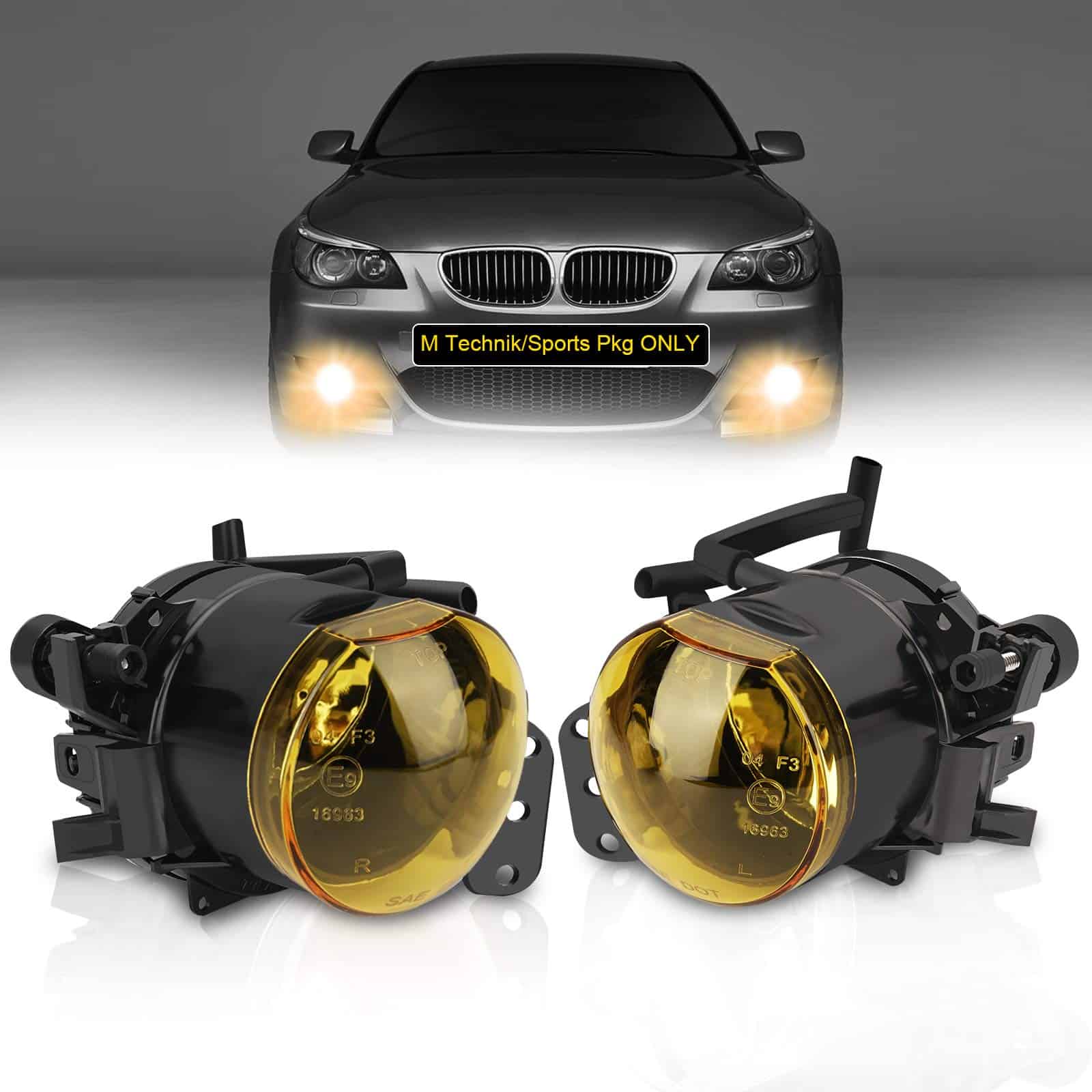 Luces antiniebla TangMiGe para BMW Serie 5 (E60 E61, 525i