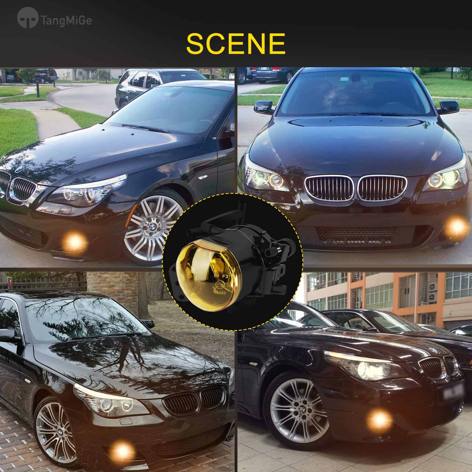 Luces antiniebla TangMiGe para BMW Serie 5 (E60 E61, 525i - Imagen 8