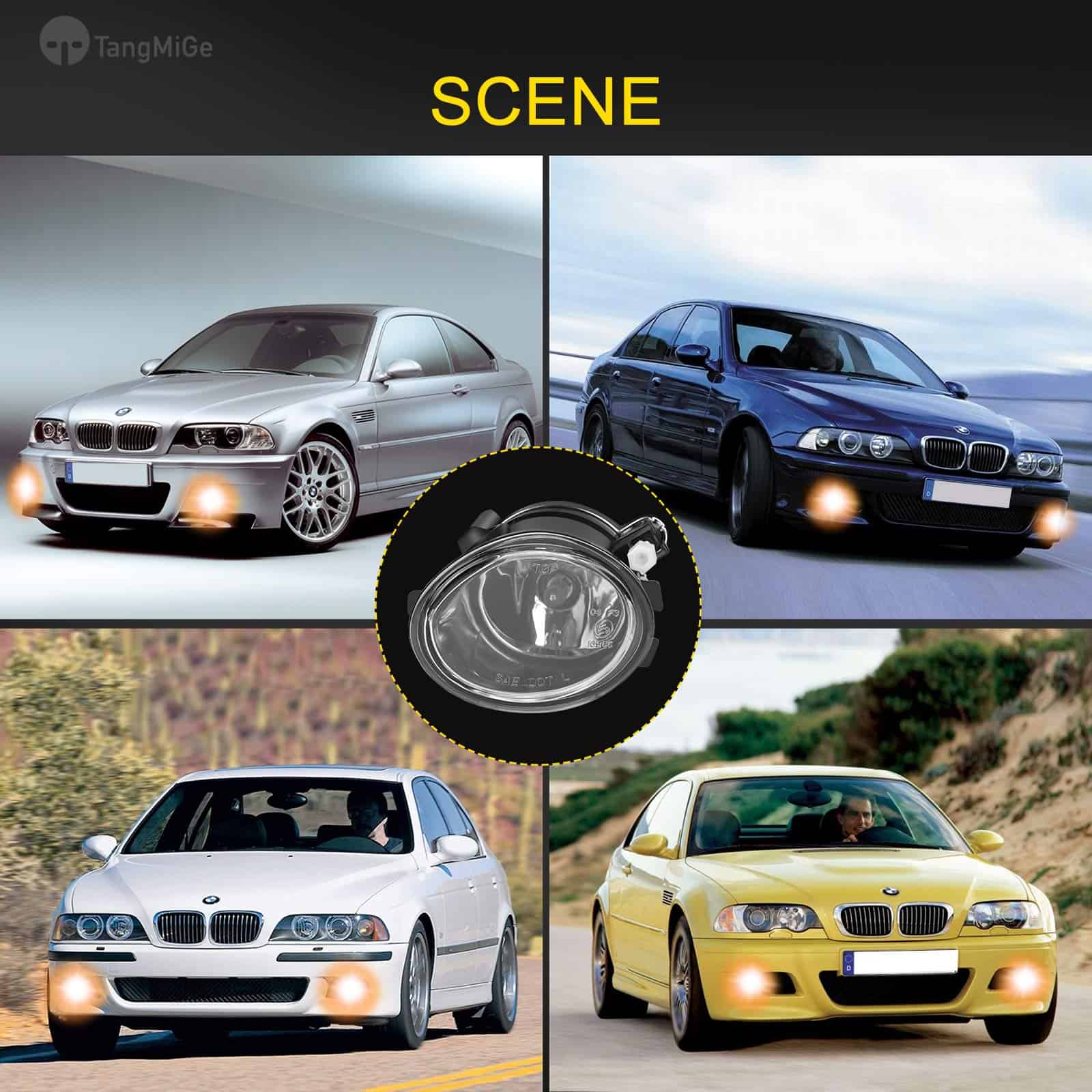 Focos de Niebla TangMiGe para BMW 2000-2006 (E46 M3 E39 M5) - Imagen 8