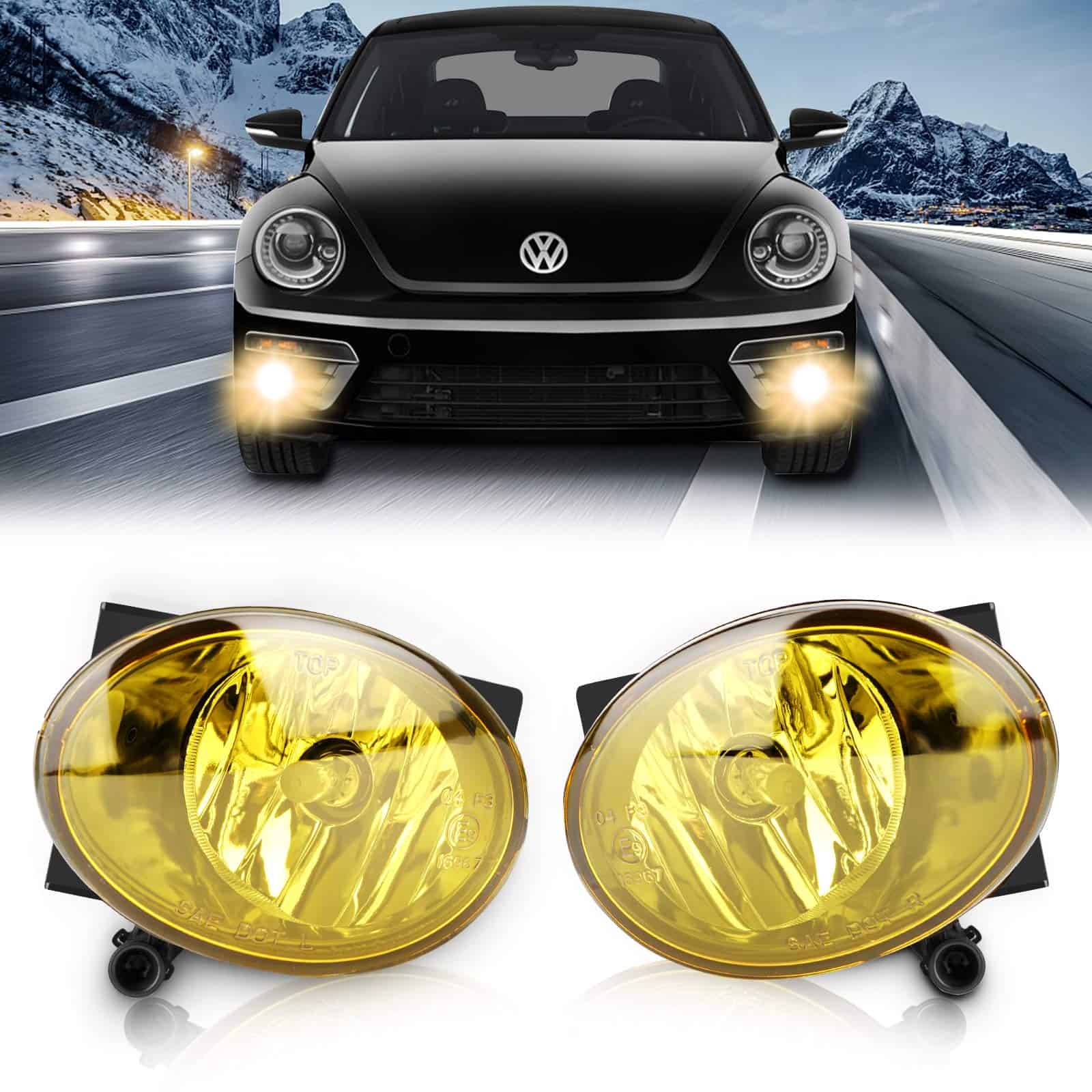 Luces antiniebla TangMiGe para Volkswagen Golf Hatchback /
