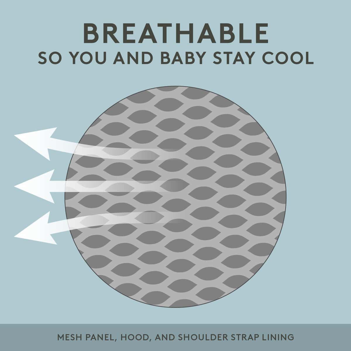 Portabebés Baby Tula Standard Coast de Malla, Ajustable - Imagen 4