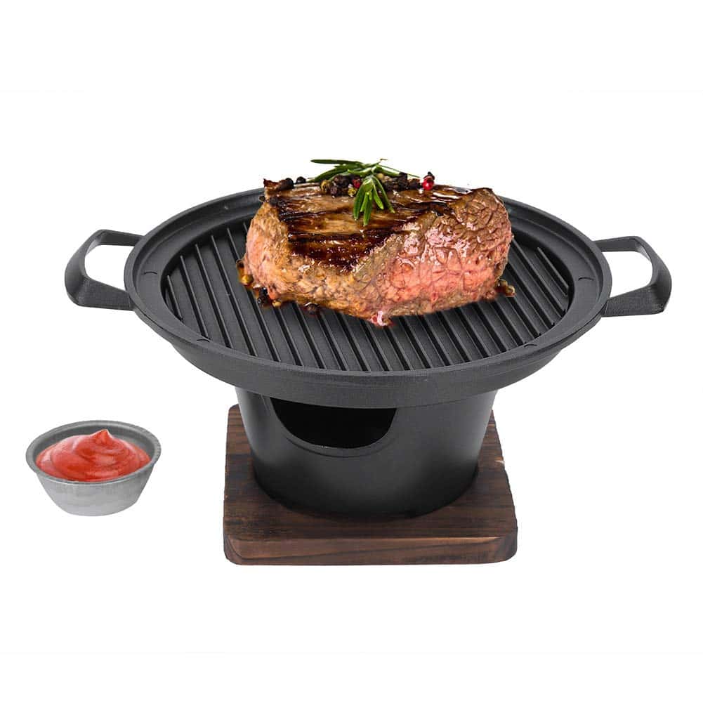 Parrilla Hibachi, Parrilla Yakiniku, 26x21x12.5cm Mini
