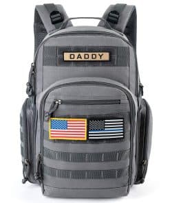 MIRACOL Bolso Militar para Pañales para Hombres - Gran