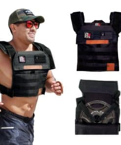 Chaleco Ajustable para Pesas con Placas de Arena (Combo),