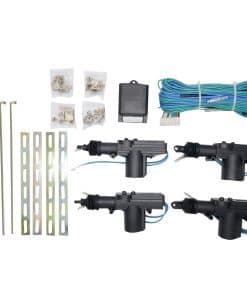 Sistema de Bloqueo Central de 4 Puertas con Control Remoto