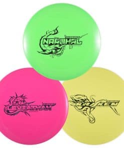 Conjunto de Inicio de 3 Discos de Disc Golf para