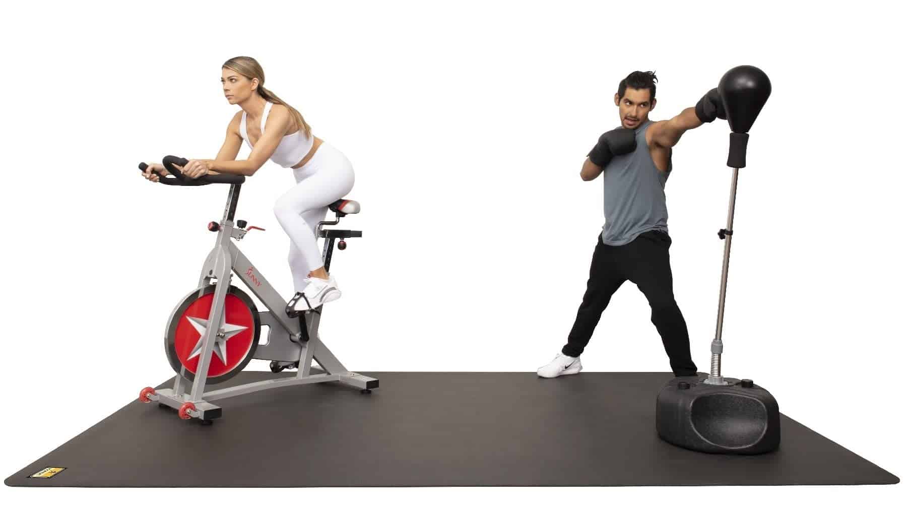 Tapete de ejercicio premium POGAMAT - 6 pies x 6 pies x - Imagen 3