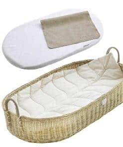 Cesta cambiadora premium para bebé BEBE BASK - Cesta de