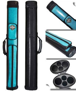 Estuche para tacos de billar ovalado BY SPORTS 2x2, Estuche