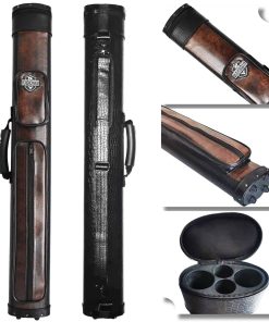 Estuche rígido para 2 tacos BY SPORTS Oval Pool Cue