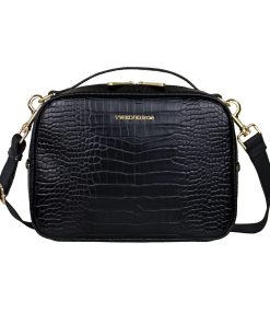 TWELVElittle Luxe Diaper Clutch - Bolso de -Negro