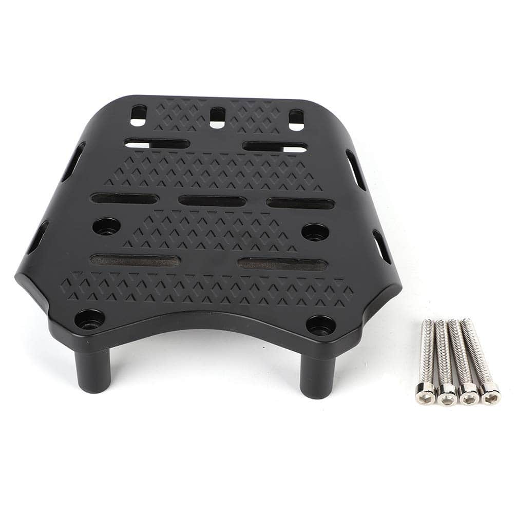 Porta equipajes trasero de aluminio CNC para motocicleta