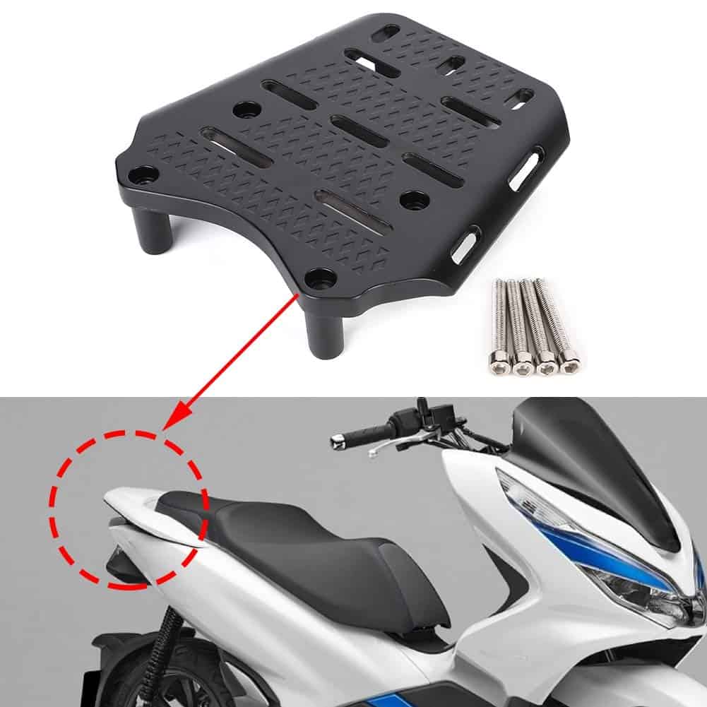 Porta equipajes trasero de aluminio CNC para motocicleta - Imagen 3