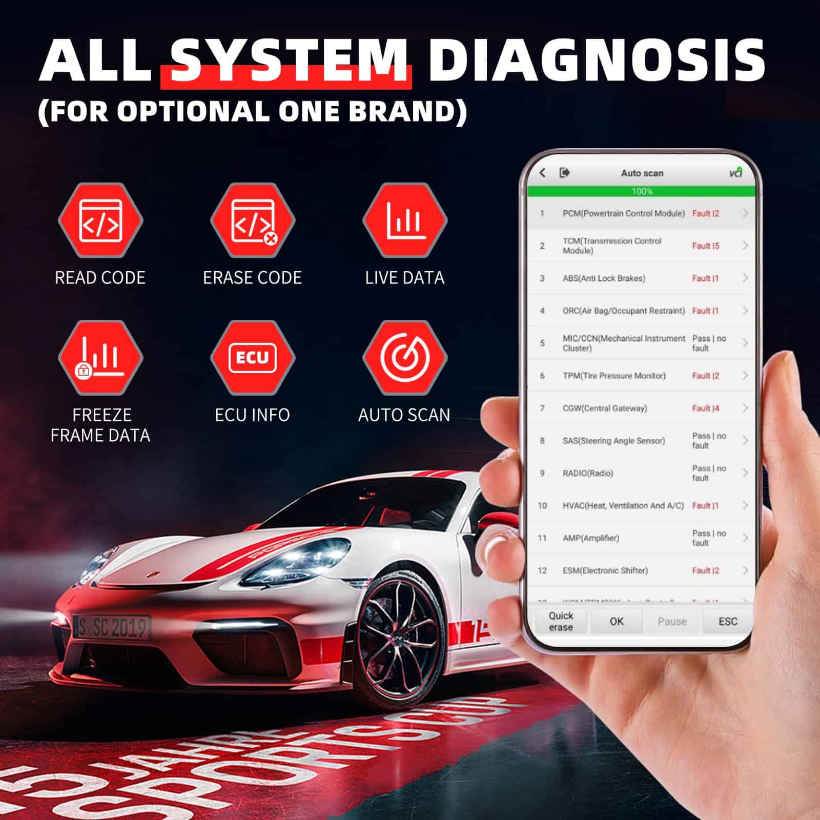 Probador de batería Autel MaxiBAS BT508, actualización 2024 - Imagen 8