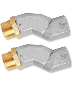 Conector giratorio de 360 grados para manguera de