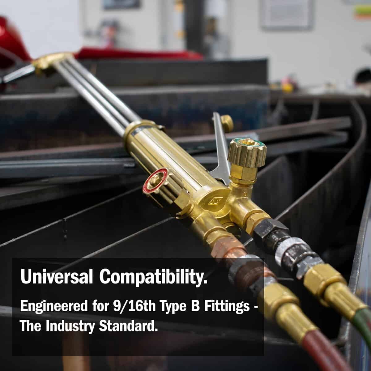Conjunto de Acoplador Rápido de Antorcha a Manguera de - Imagen 4