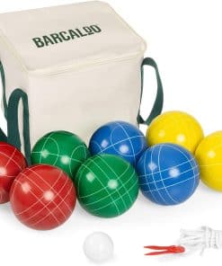 Juego de Bolas de Bocce Barcaloo con 8 Bolas de Resina