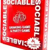 Sociables Juego de Beber Canadiense - Original 60 Cartas a