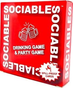 Sociables Juego de Beber Canadiense - Original 60 Cartas a